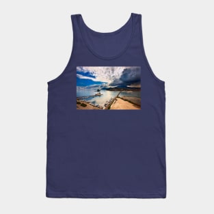 Storm coming @Kanoni, Corfu Tank Top